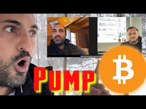 BITCOIN TRADES WILL BREAK TODAY!!! (pump) & INTERVIEW WITH COINWEB $CWEB